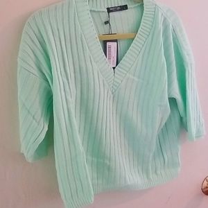 Nasty Gal ribbed short lounge set